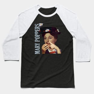 Retro Marry Poppers - Classic Vintage Baseball T-Shirt